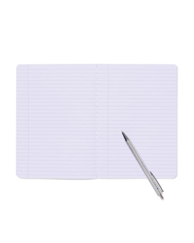 schrift A5 gelinieerd bloemen - 3 stuks  - 14100219 - HEMA