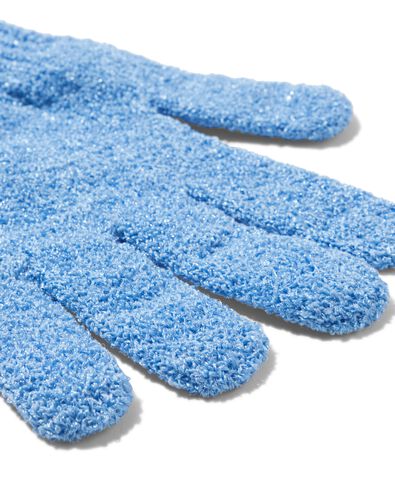 Peelinghandschuh Blau - 11880042 - HEMA