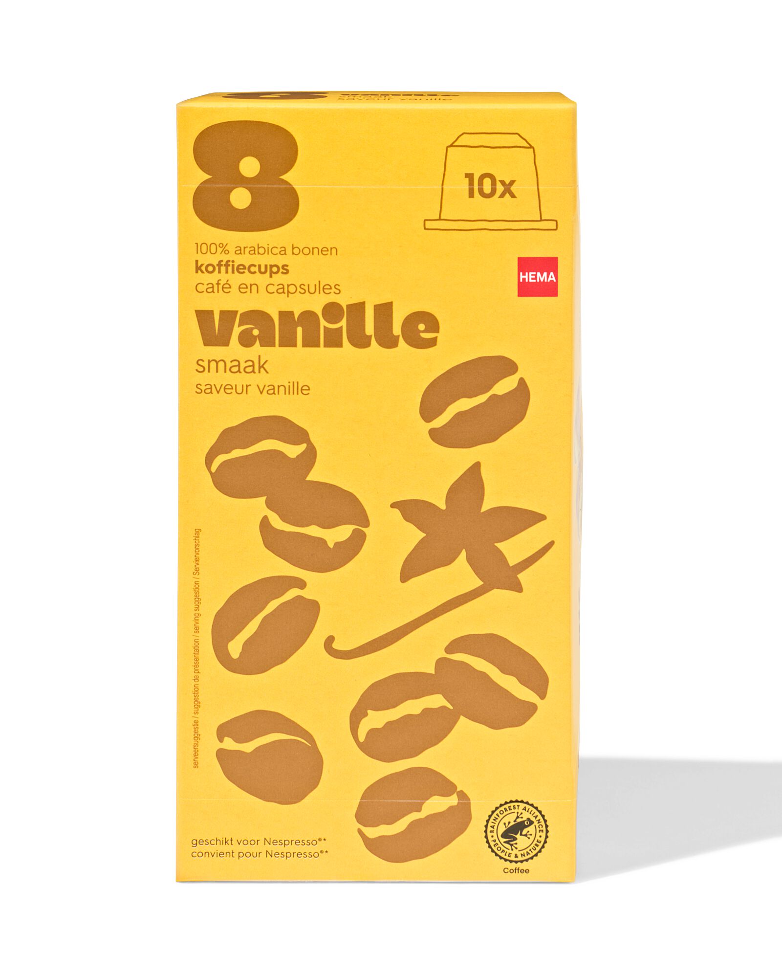 Kaffeekapseln Vanille &ndash; 10 St&uuml;ck - 17180043 - HEMA