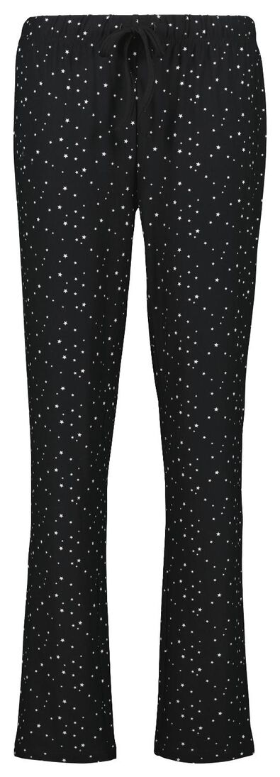 pyjama femme étoiles noir - 1000024429 - HEMA