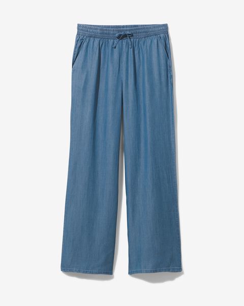 pantalon femme Nicky bleu moyen XL - 36201784 - HEMA