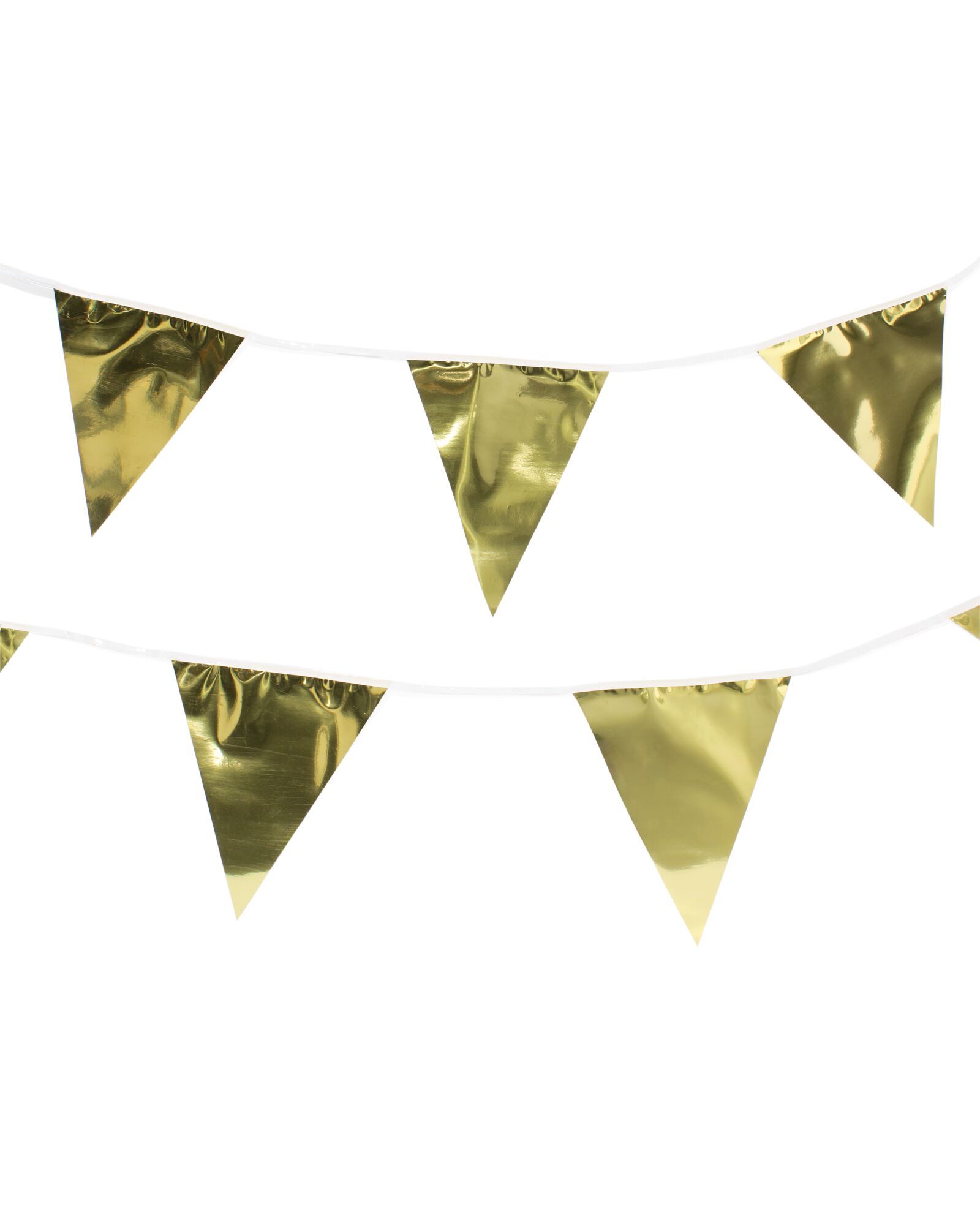 guirlande drapeaux dor&eacute;e 10 m - 14250151 - HEMA