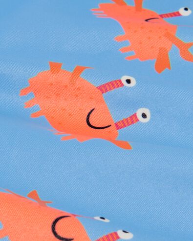 baby zwemshirt krab lichtblauw 74/80 - 33289967 - HEMA