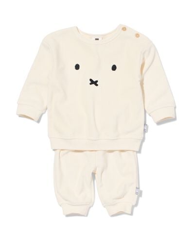 ensemble nouveau-n&eacute; Miffy terry &eacute;cru &eacute;cru - 33412020ECRU - HEMA
