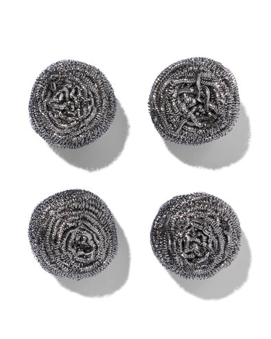 Sorbo sponsjes rvs - 4 stuks - 70100011 - HEMA