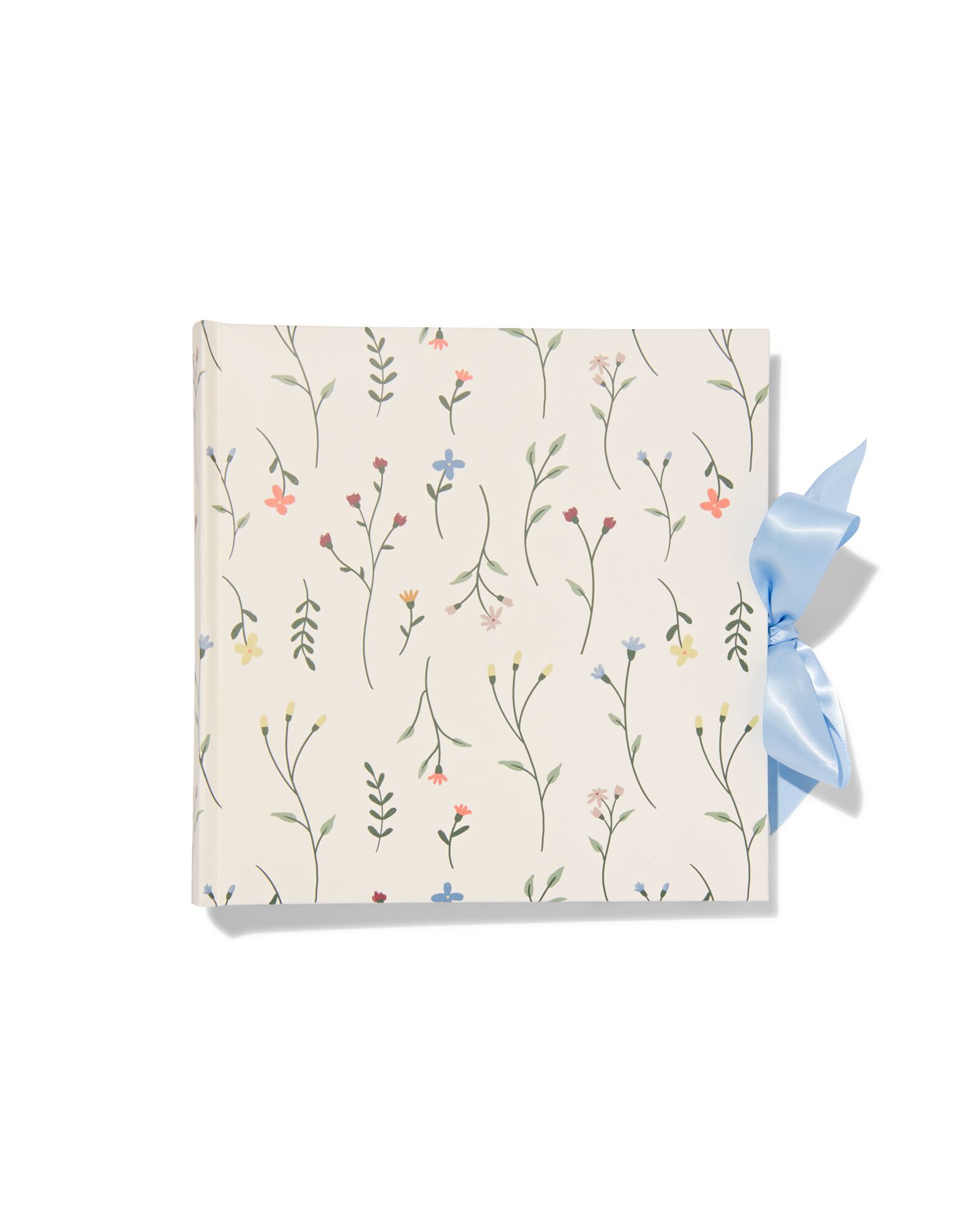 album photo avec noeud 24x24.5 papier fleurs - 14650218 - HEMA