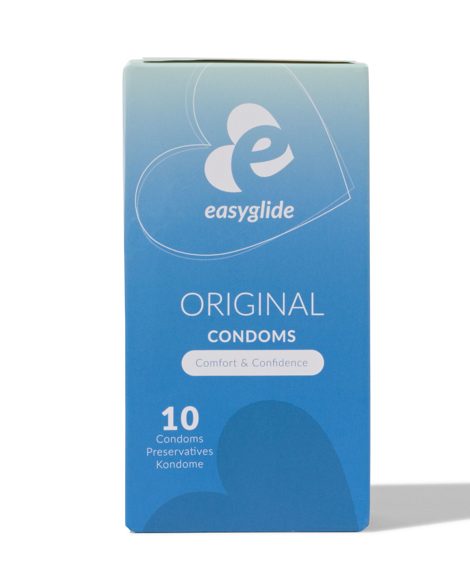 pr&eacute;servatifs Easyglide original - lot de 10 - 12010031 - HEMA