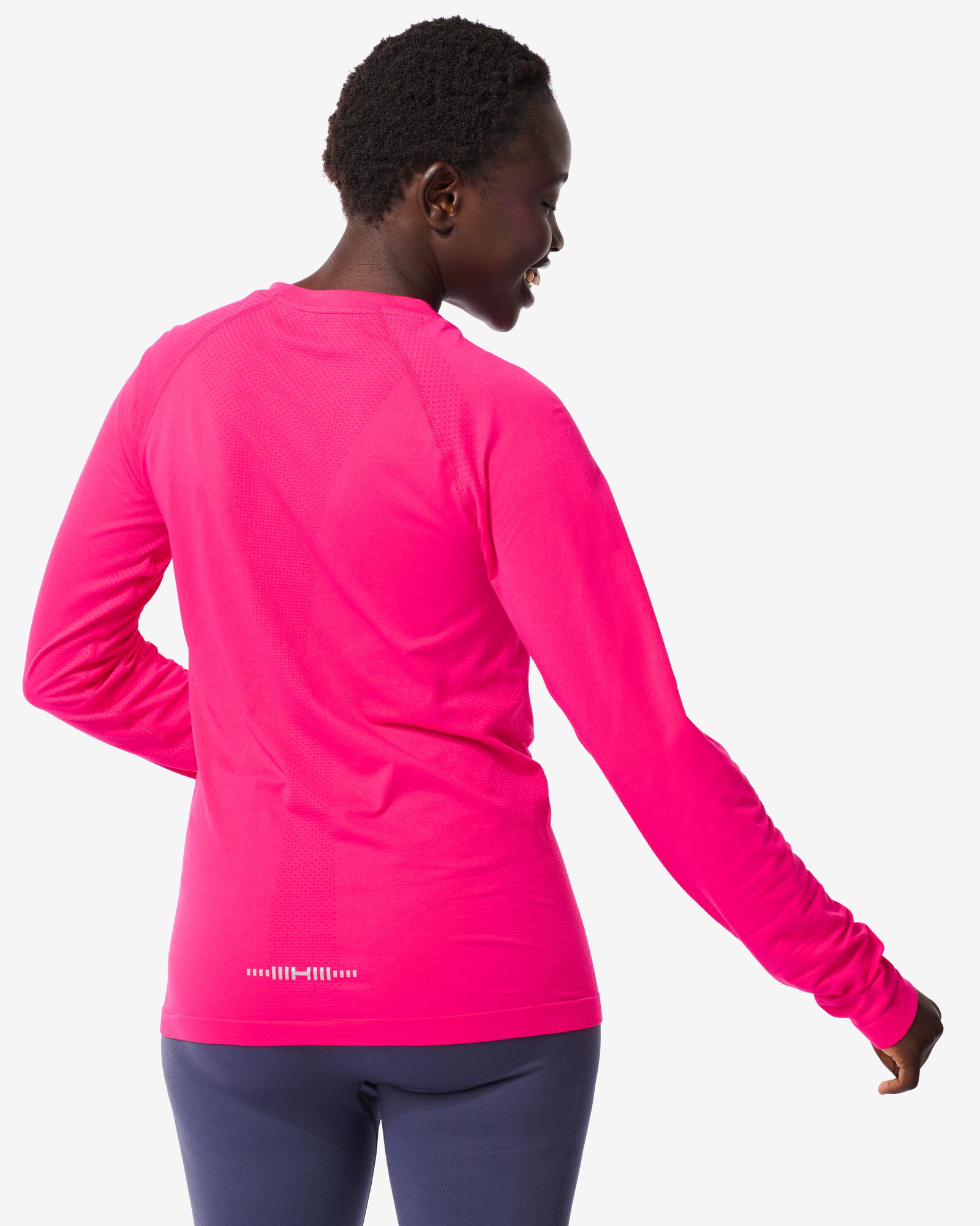 t-shirt de sport femme sans coutures rose rose - 36090134PINK - HEMA