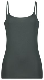 Damen-Hemd, Spaghettiträger dunkelgrün dunkelgrün - 1000025029 - HEMA