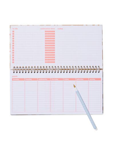 Wochenplaner mit Spiralen - 14106016 - HEMA