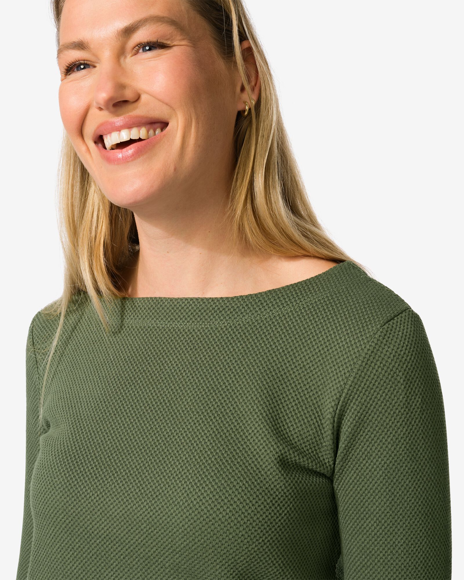 Damenshirt Kacey dunkelgr&uuml;n - 36300280DARKGREEN - HEMA