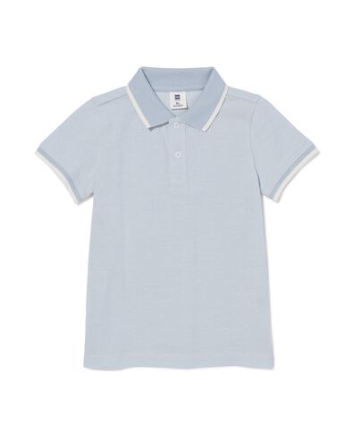 Kinderpoloshirt  hellblau - 30740903LIGHTBLUE - HEMA