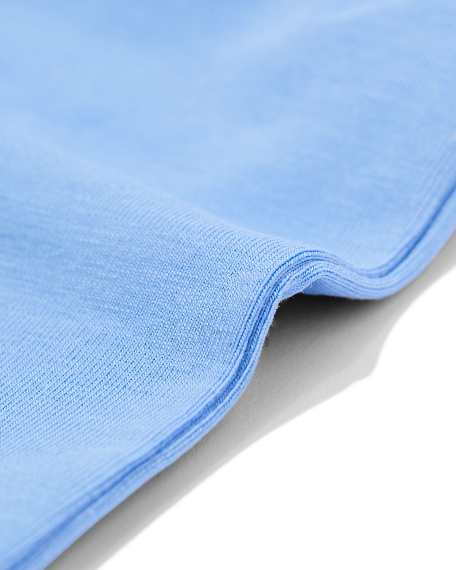 d&eacute;bardeur femme coton bretelles spaghetti bleu bleu - 19608540BLUE - HEMA