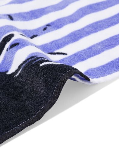 Siepie kinder strandponcho 60x60cm velours - 5250050 - HEMA