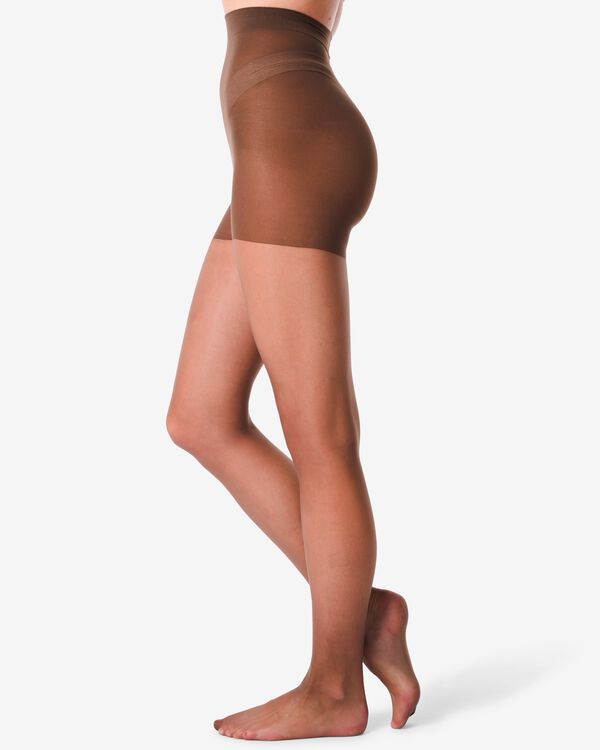 panty anti-ladder 20denier bruin bruin - 4060125BROWN - HEMA