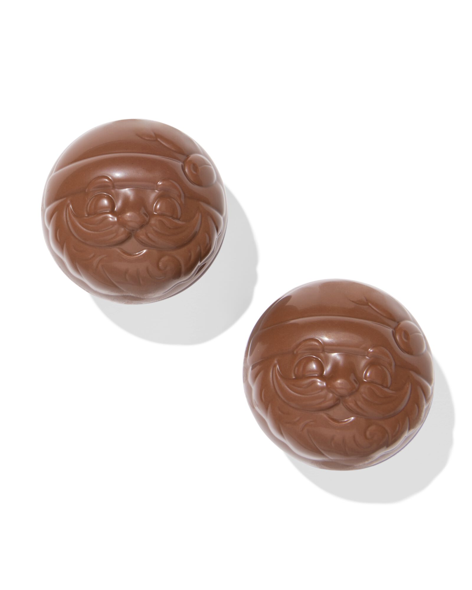 melkchocolade choco bombs Kerstman met marshmallows - 2 stuks - 24562503 - HEMA