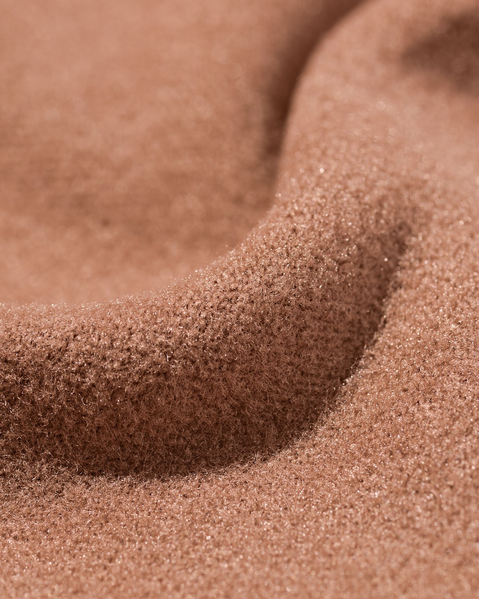 damestrui Emilia fleece taupe taupe - 36205920TAUPE - HEMA