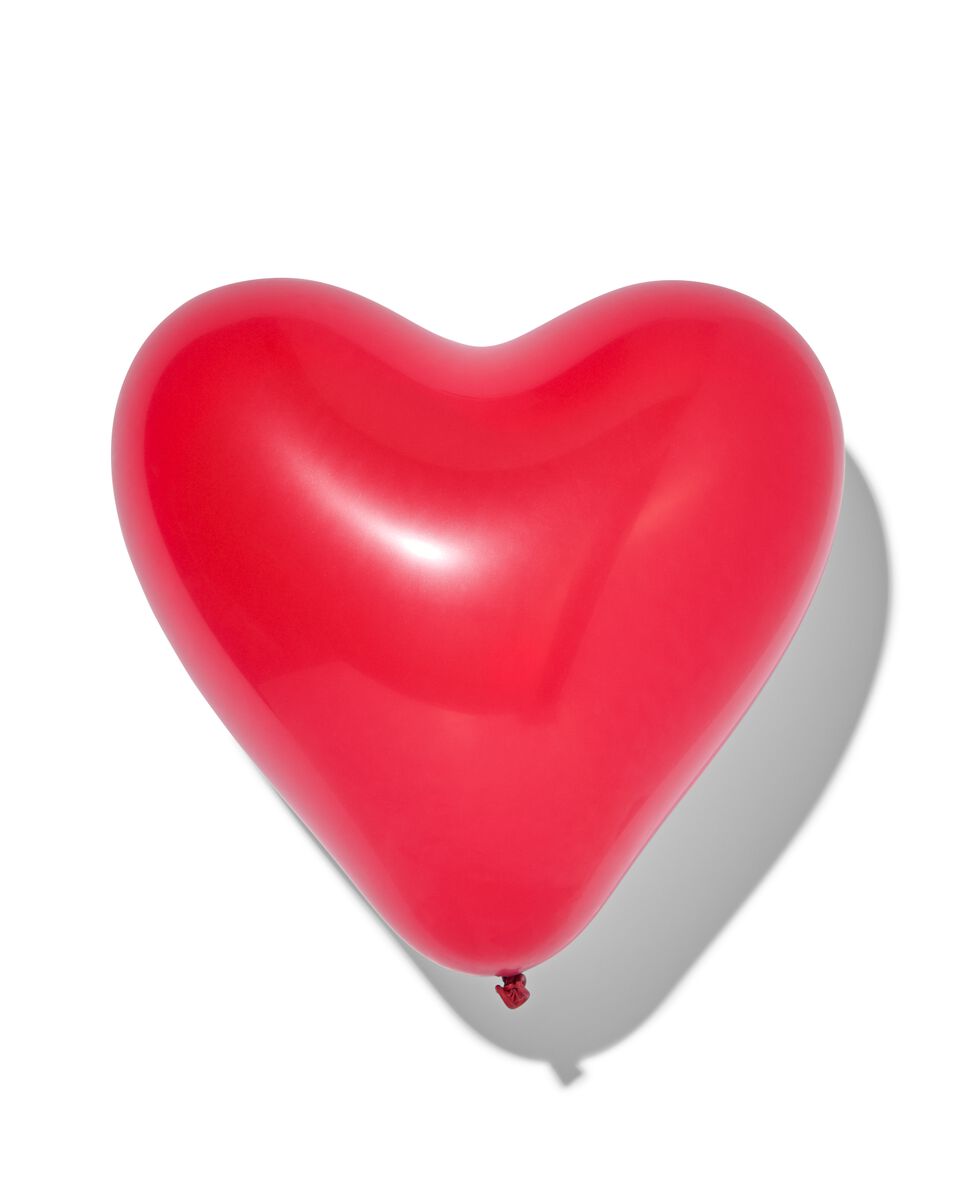 wijsvinger wazig Knorretje 8-pak hart ballonnen - HEMA