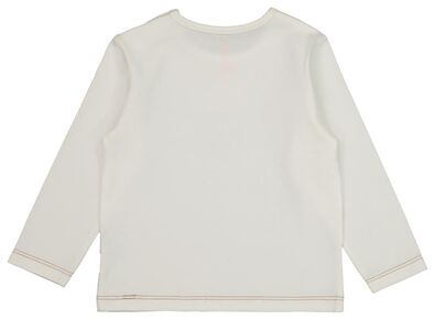 t-shirt nouveau-né câlin blanc - 1000020893 - HEMA