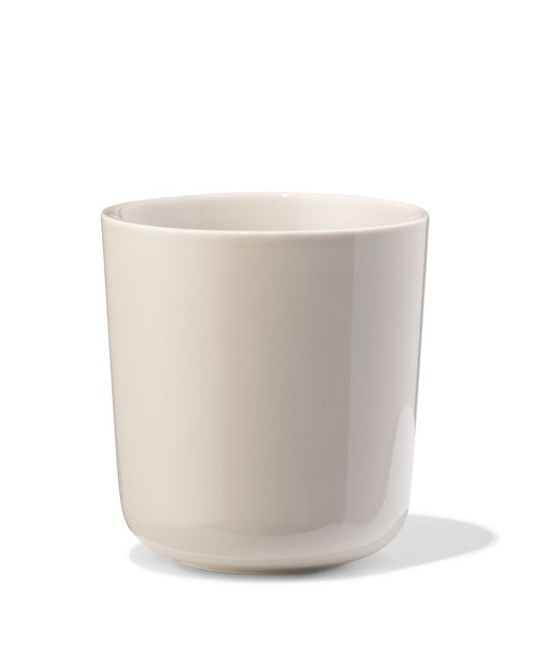Cappuccinobecher 350 ml, Knap, New Bone China, grau - 80660312 - HEMA