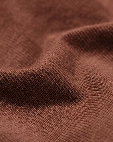 t-shirt b&eacute;b&eacute; jersey fleurs marron marron - 33089770BROWN - HEMA