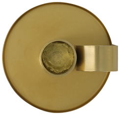 Kerzenhalter, Metall Ø 8 x 10 cm, gold - 13322200 - HEMA