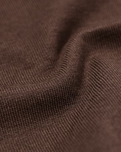 dames T-shirt Do oversized fit bruin bruin - 36311480BROWN - HEMA