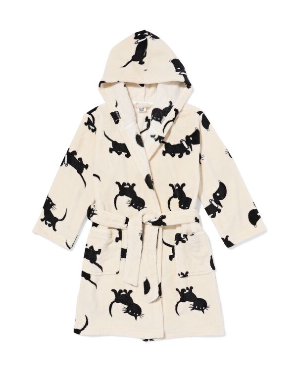 Peignoir pour enfants Takkie blanc cass&eacute; blanc cass&eacute; - 23002350OFFWHITE - HEMA