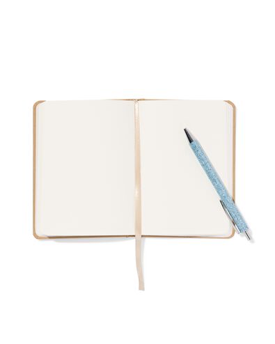 carnet A6 blanc kraft - 14120134 - HEMA