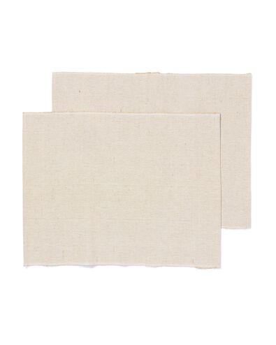 sets de table 35x48cm naturel - 5330033 - HEMA