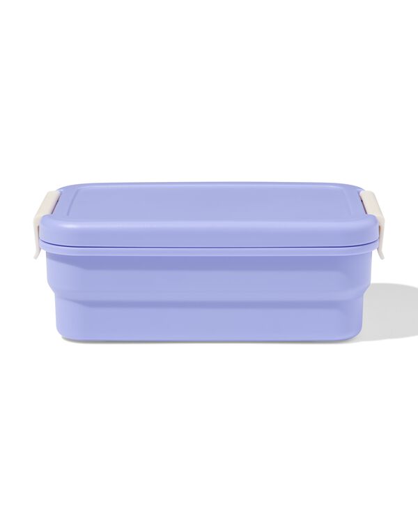 lunchbox modulair klein blauw - 80650290 - HEMA