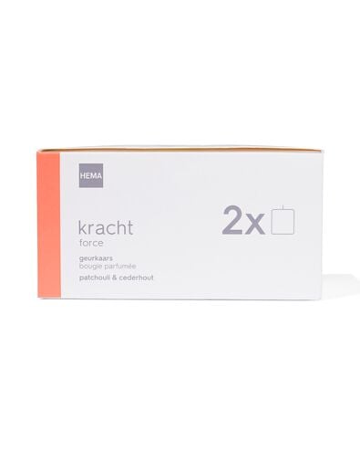 Duftkerze, XS, Kraft &ndash; 2 St&uuml;ck - 13507504 - HEMA