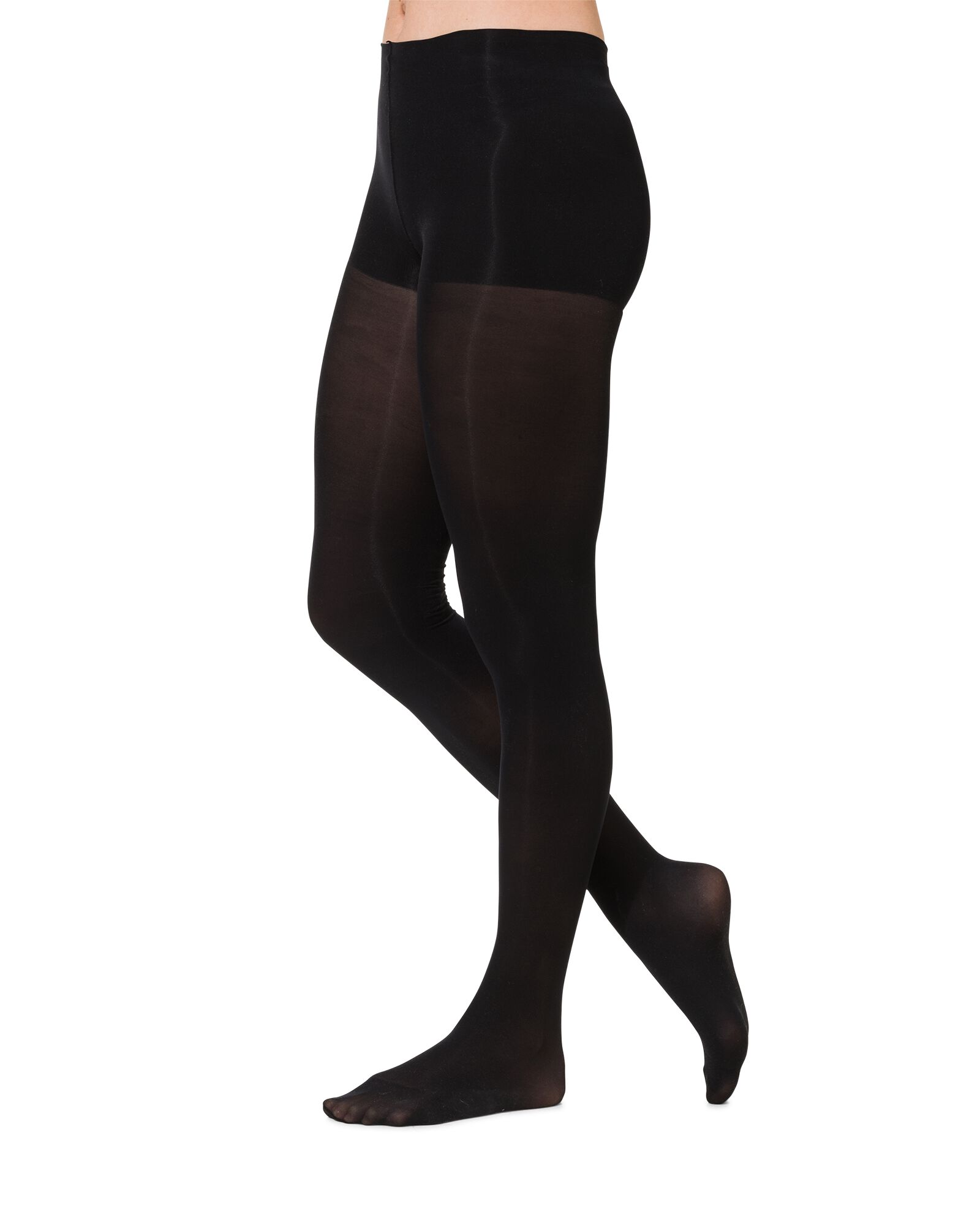 Strumpfhose Tummy Control, 40 Denier schwarz schwarz - 1000001206 - HEMA