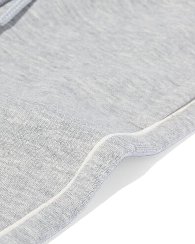 kinderbroek sweatstof grijsmelange grijsmelange - 30710431GREYMELANGE - HEMA