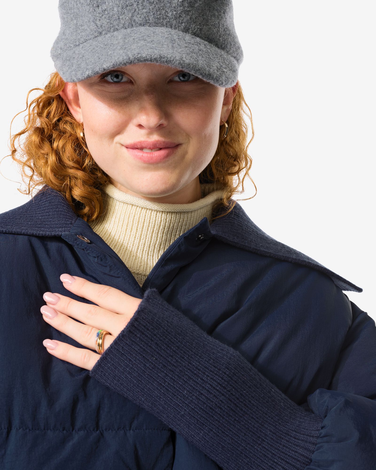 dames jas Jara blauw - 36203720BLUE - HEMA