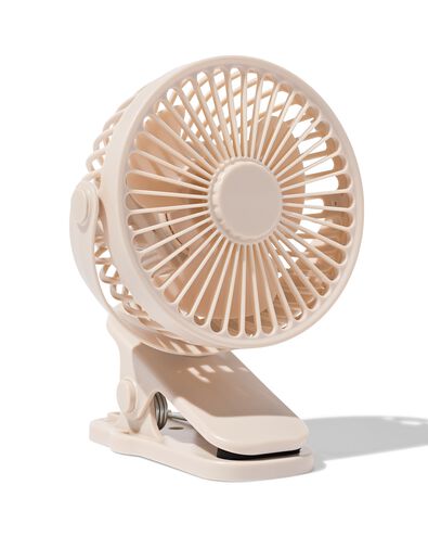 ventilateur &agrave; pince ⌀13,5cm beige - 80200040 - HEMA