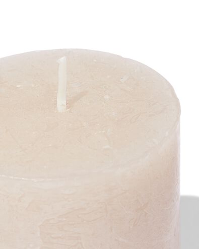 bougies rustiques naturel 7 x 8 - 13503011 - HEMA