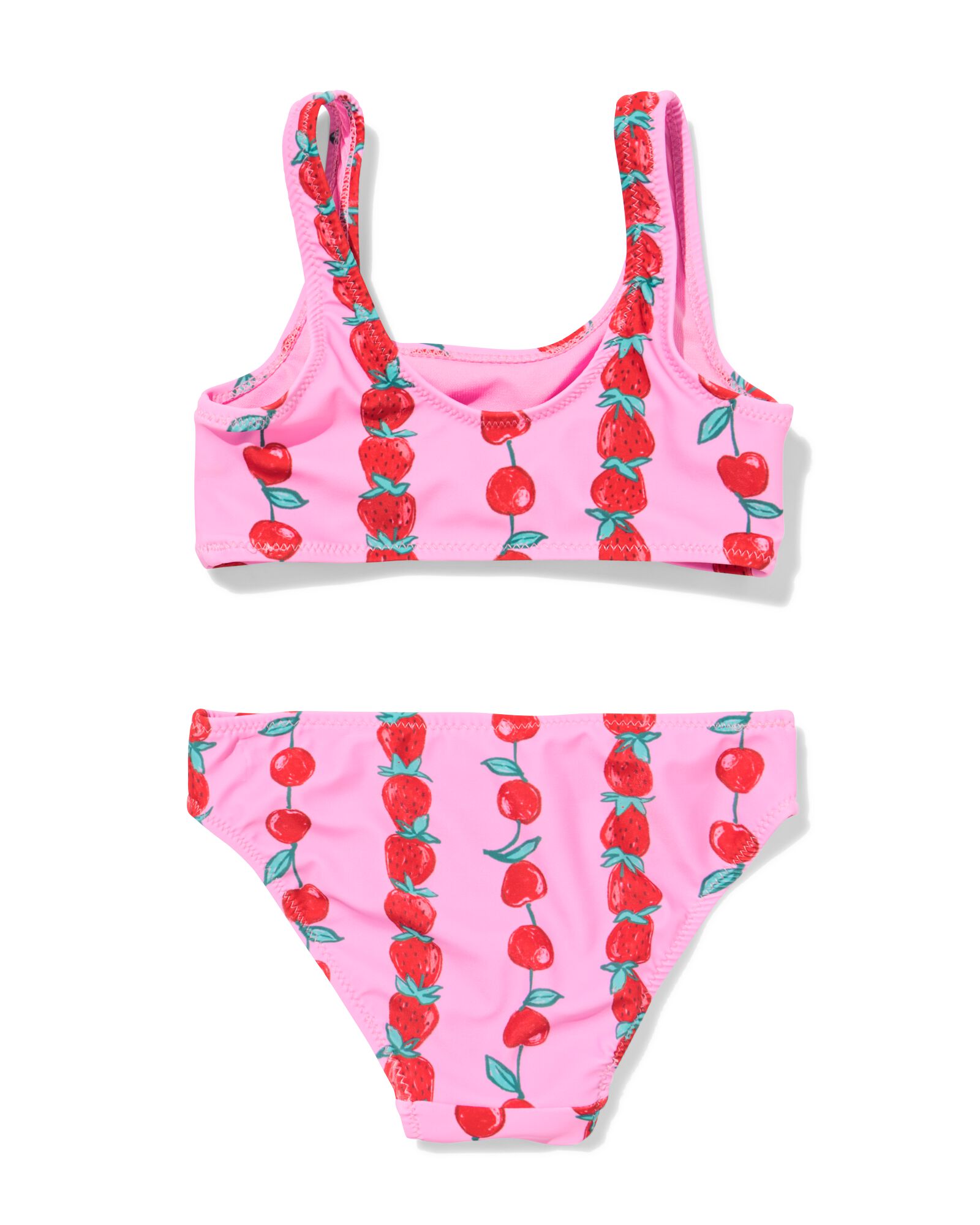 Kinderbikini mit Frucht rosa rosa - 22260430PINK - HEMA