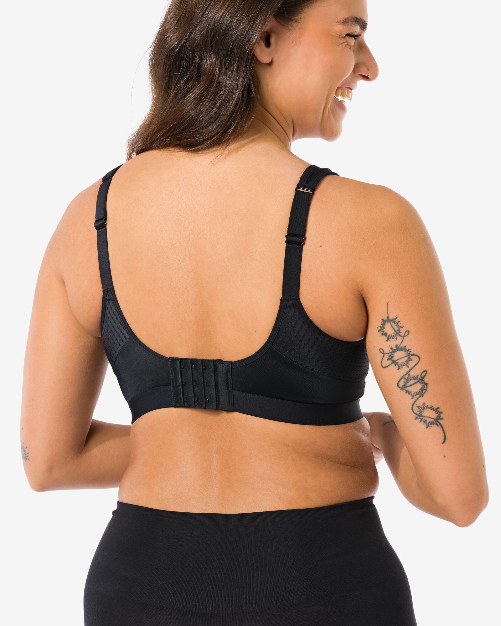 vorgeformter Sport-BH, Heavy Support, mit B&uuml;geln, B - F schwarz schwarz - 1000015349 - HEMA