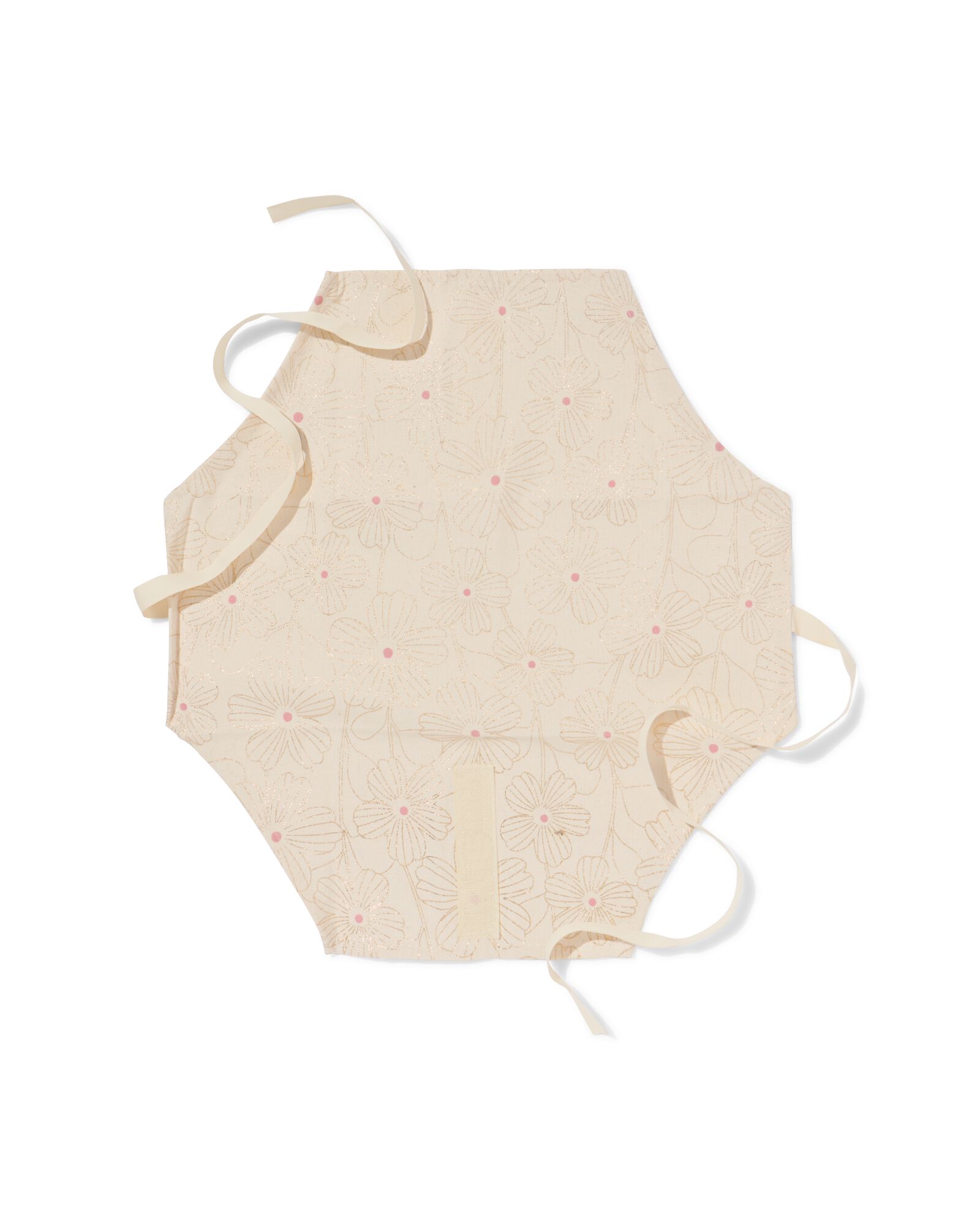 Wiederverwendbares Einpackpapier aus Baumwolle, 44 &times; 39 cm, Blumen - 14700704 - HEMA