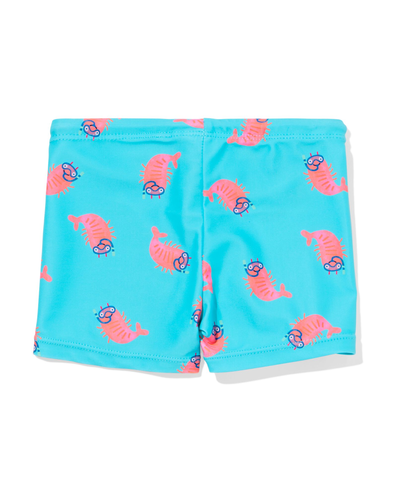 maillot de bain b&eacute;b&eacute; crevettes bleu vif bleu vif - 33200700BRIGHTBLUE - HEMA