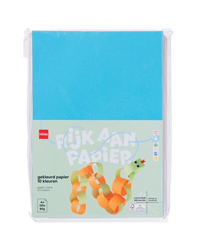 buntes Papier, 150 Blatt - 15910155 - HEMA