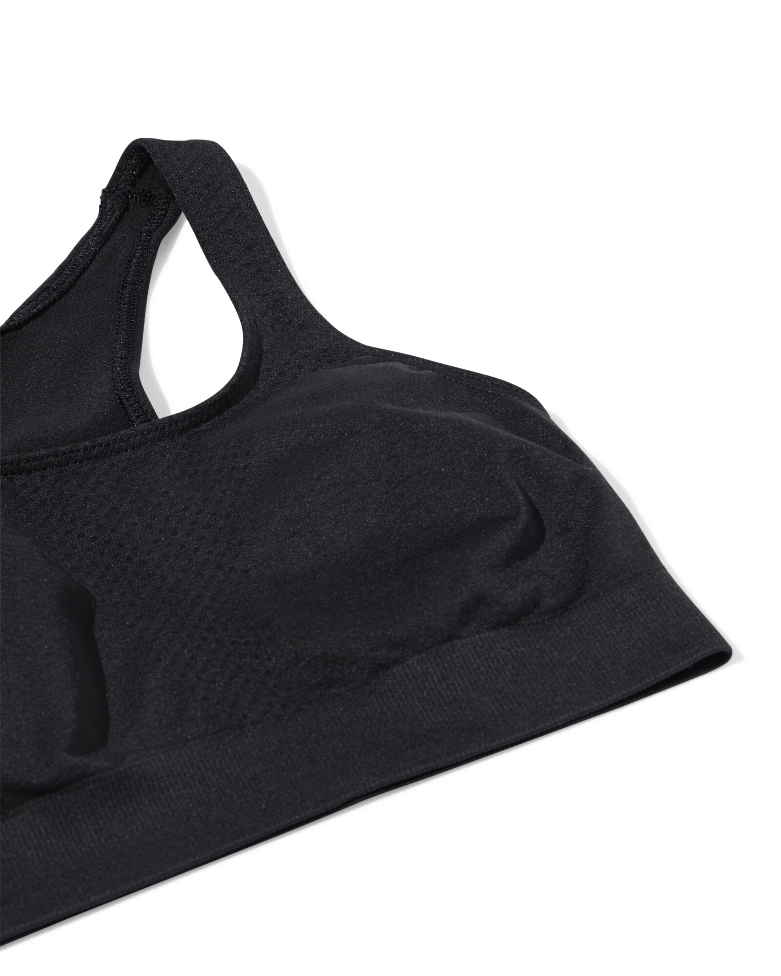 haut de sport enfant sans couture noir noir - 30660119BLACK - HEMA