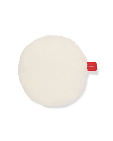 coussin chauffant ⌀40 cm pelucheux - 80020021 - HEMA