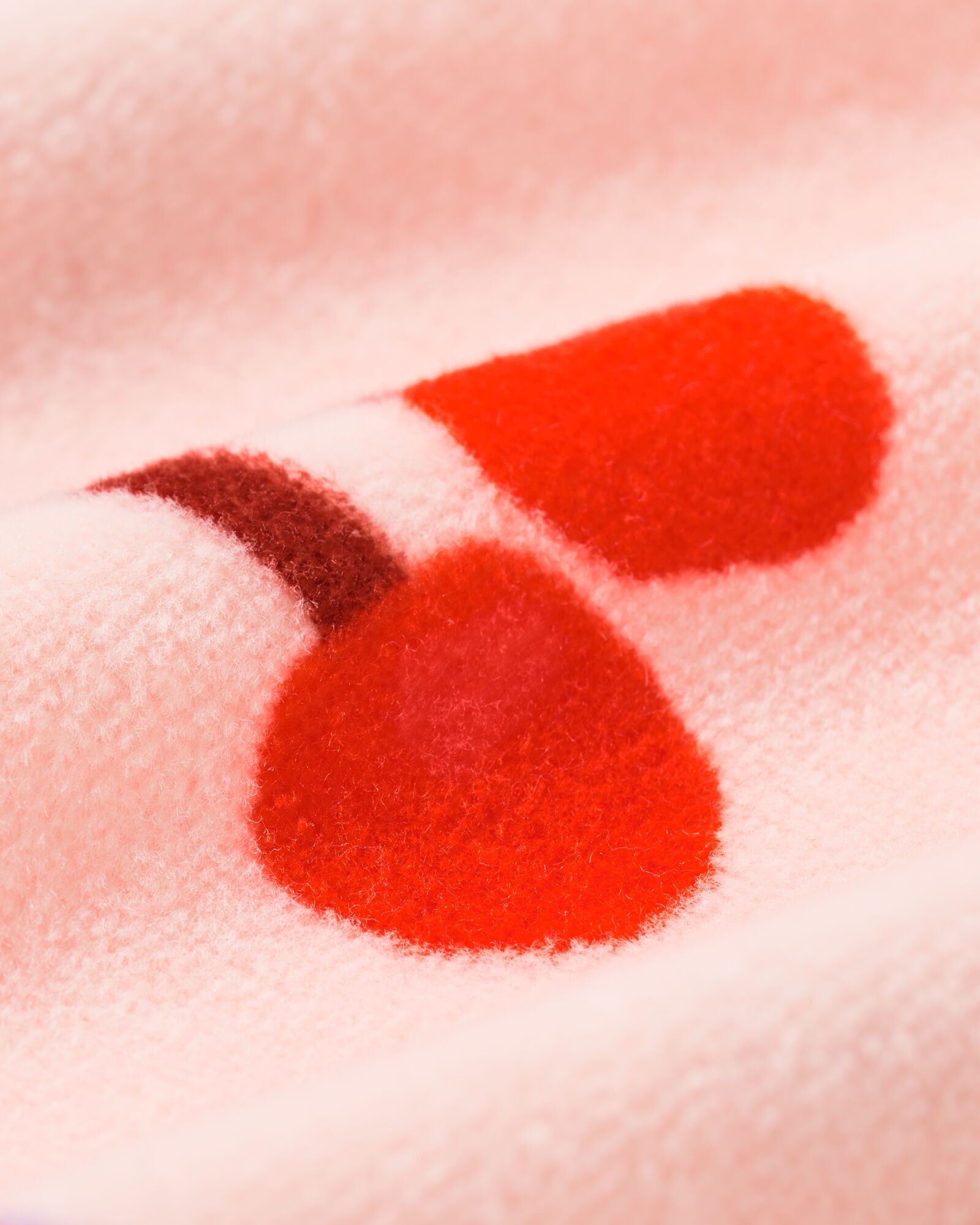 pyjama velours cerise pour enfant rose rose - 23001240PINK - HEMA