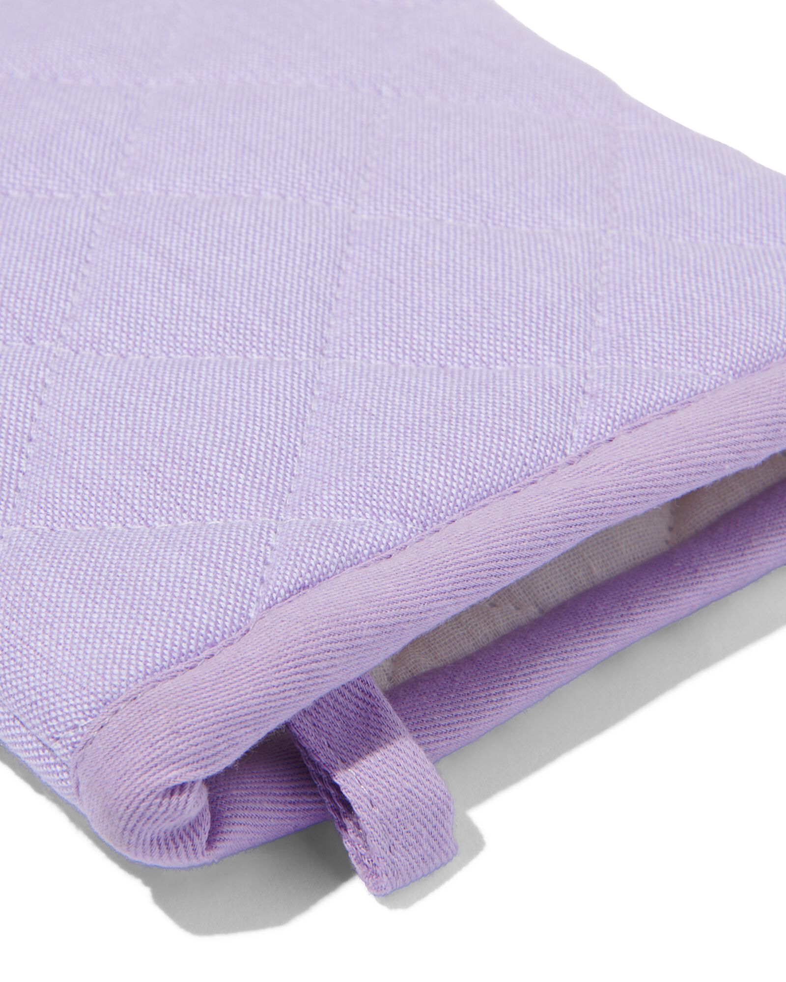 Topfhandschuh, 32 x 20 cm, Baumwoll-Chambray, violett - 5400170 - HEMA