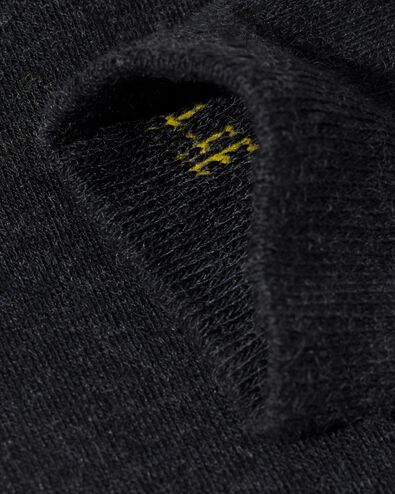 2 paires de chaussettes homme laine noir 43/46 - 4130812 - HEMA