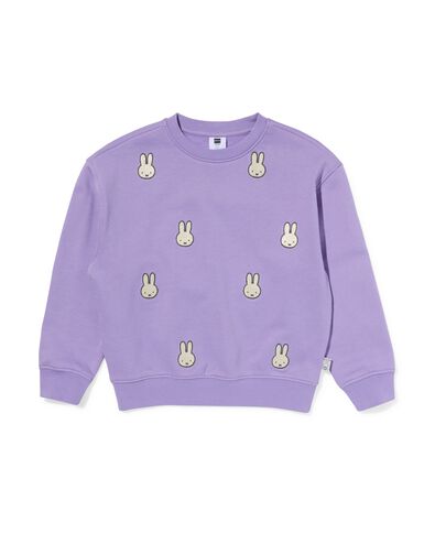 pull enfant Miffy  violet violet - 30848105PURPLE - HEMA
