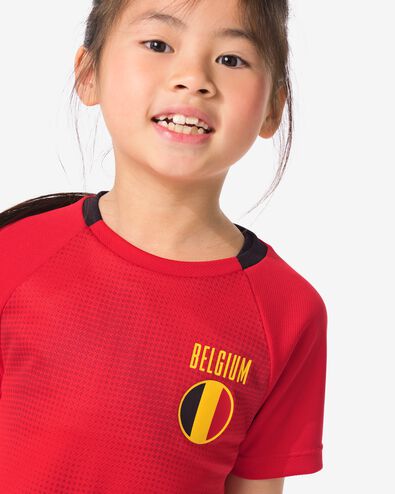 kinder sportjurk België rood rood - 36030556RED - HEMA
