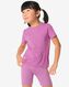 Kinder-Sport-T-Shirt, nahtlos rosa 158/164 - 36030163 - HEMA